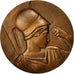 Algeria, Medal, Université d'Alger, 1959, Belmondo, AU(55-58), Bronze