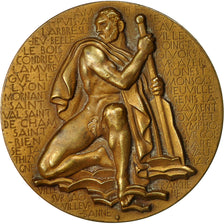 Algeria, medaglia, Département du Rhône / Ouargla, 1959, Renard, BB+, Bronzo