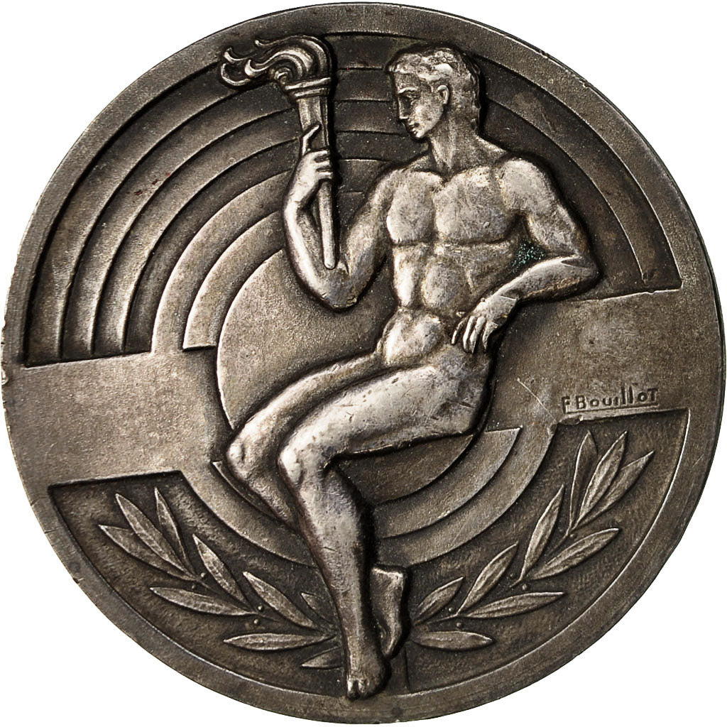 Algeria, Medal, Fédération d'Altérophilie et Culturisme, 1961, Bouillot