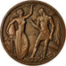 Algerije, Medaille, Electricité et Gaz d'Algérie, Lagriffoul, ZF+, Bronze