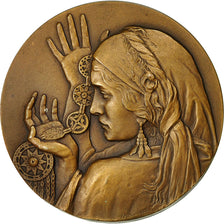 Algieria, Medal, Exposition des Arts Indigènes d'Algérie, 1937, Alaphilippe