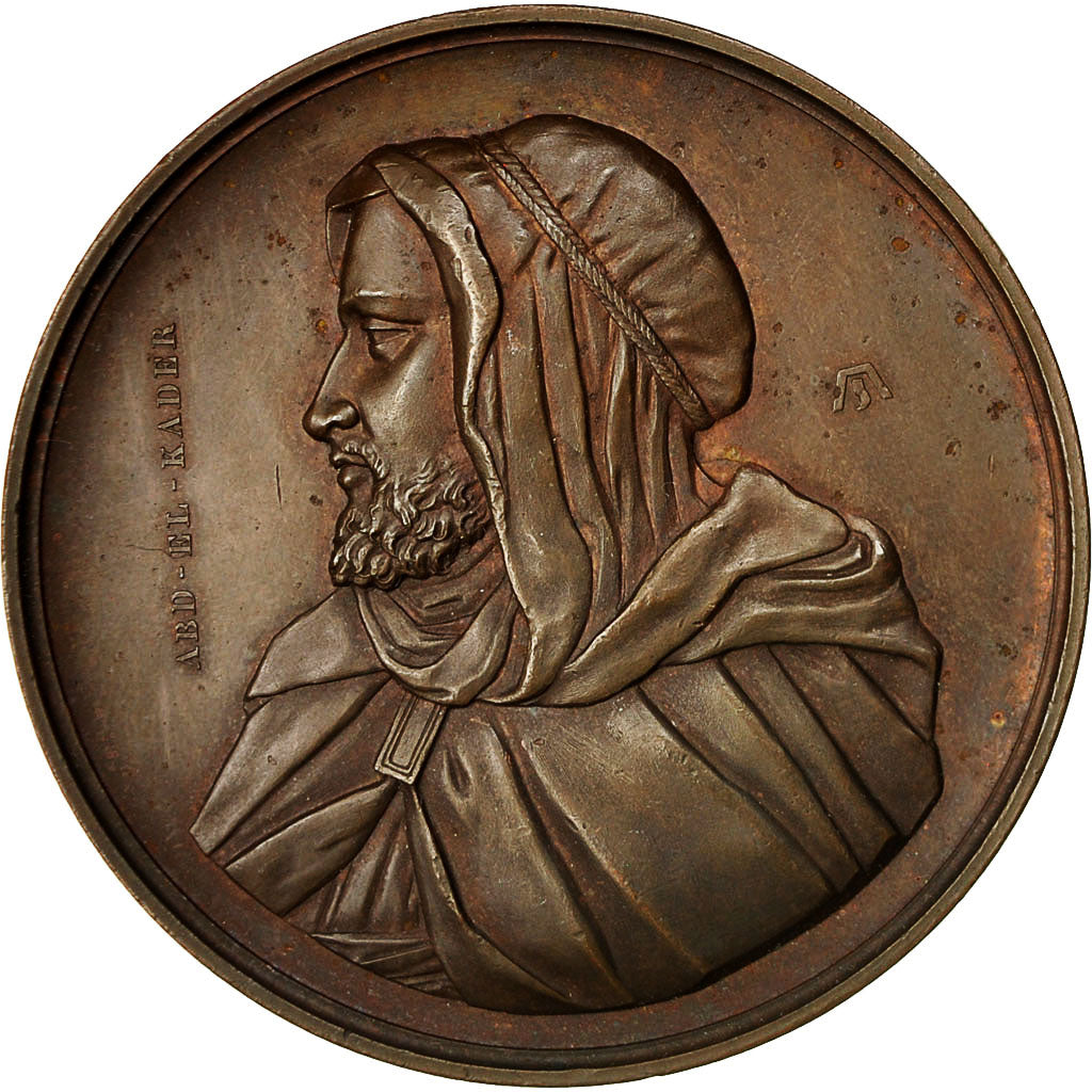 Algeria, medaglia, Hommage à Abd-El-Kader, BB+, Bronzo