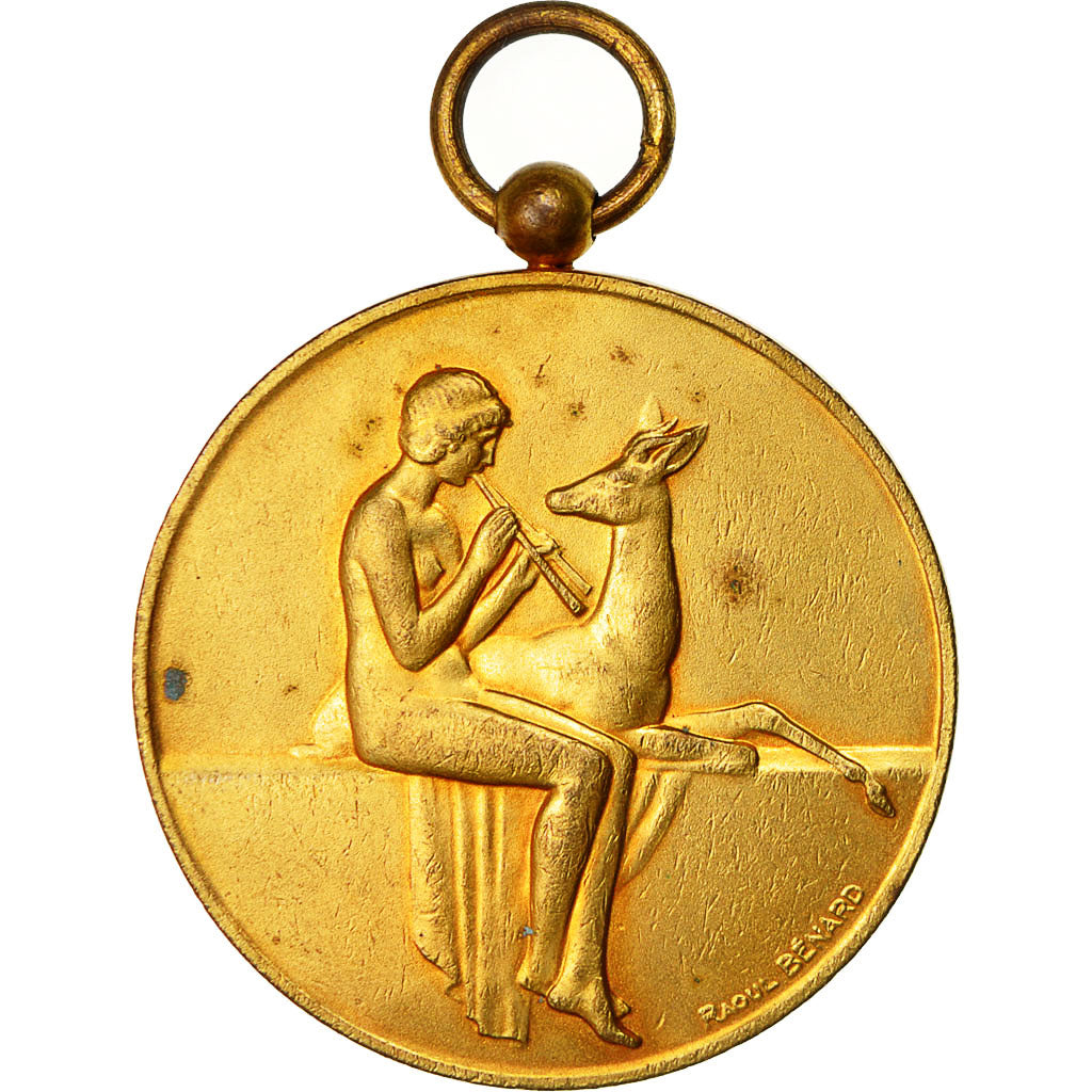 Algeria, Medal, Concours International de Musique d'Alger, 1930, Benard