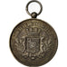 Algeria, Medal, Société de Tir d'Alger, Francs Tireurs, AU(50-53), Silver