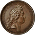 France, Medal, Louis XIV, Bombardement d'alger, 1683, Mauger, AU(55-58), Bronze