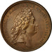 Francja, Medal, Louis XIV, Paix avec Alger, 1684, Mauger, AU(55-58), Bronze