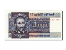 Billete, 5 Kyats, 1973, Birmania, UNC