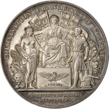 Frankreich, Medaille, 1857, Silber, UNZ