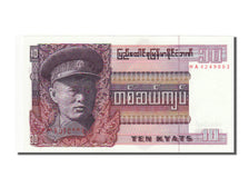 Burma, 10 Kyats, 1973, KM #58, UNC(65-70), HA 4249883