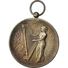 Algeria, medalla, Concours International de Musique de Bône, 1902, Rasumny