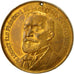 Algeria, medalla, Souvenir du Voyage du Président Loubet, 1903, BC+, Cobre