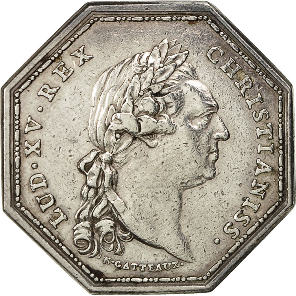 Algeria, Token, Louis XV, Compagnie Royale d'Afrique à Marseille, 1774