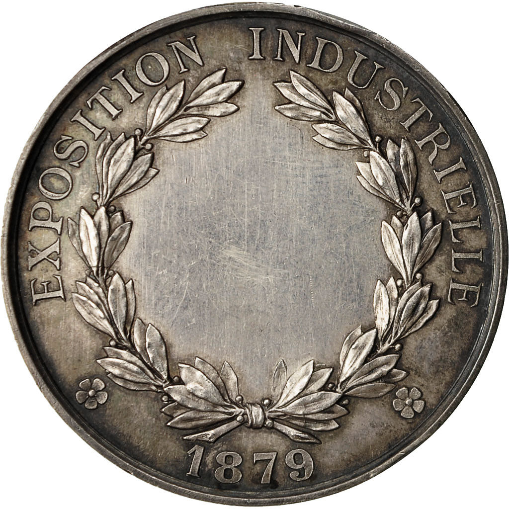 Algeria, Medal, Exposition Industrielle de la ville de Bône, 1879, AU(55-58)