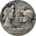 Algeria, medalla, 3ème Régiment de Tirailleurs Algériens, 1946, Bazor, EBC+