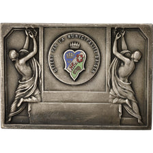 Algeria, Médaille, Art Déco, Plaque, Offert par la Ville d'Alger, Fraisse