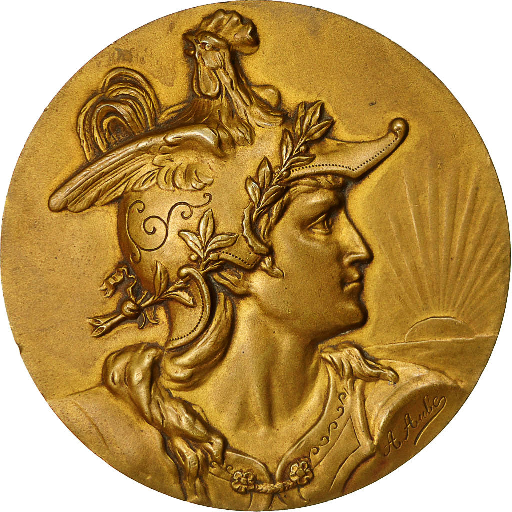 Algieria, Medal, Centenaire de l'Algérie, F.E.A, 1930, Aubé, AU(55-58), Bronze
