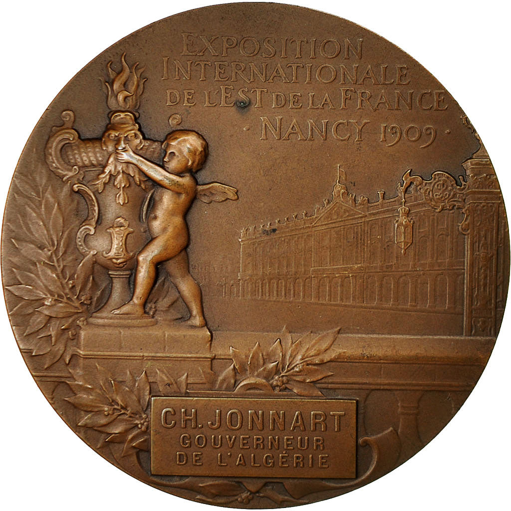 Algeria, Medal, Exposition Internationale de l'Est de la France, Nancy, 1909