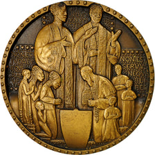 Algeria, Medaille, Hommage aux Missions, Jaeger, VZ, Bronze