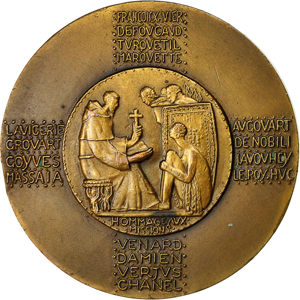 Algeria, medalla, Hommage aux Missions, Jaeger, EBC, Bronce