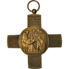 Algeria, Medal, Croix d'Hommage aux Missions, Jaeger, AU(55-58), Bronze