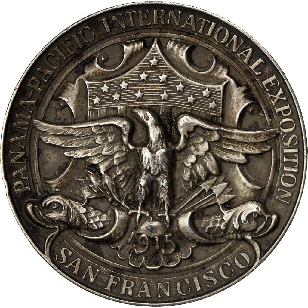 Stati Uniti, medaglia, Exposition Internationale Panama Pacific, 1915, SPL-