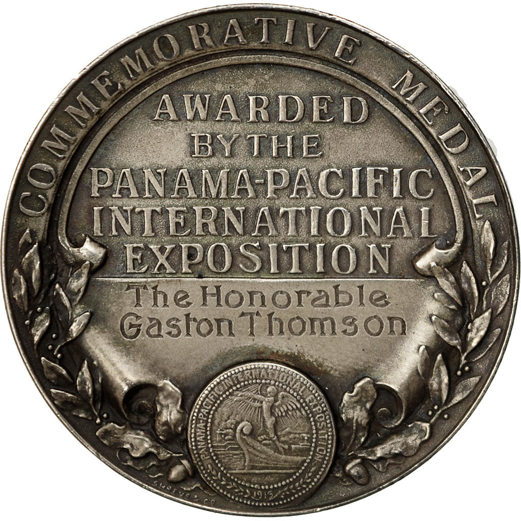 Stati Uniti, medaglia, Exposition Internationale Panama Pacific, 1915, SPL-