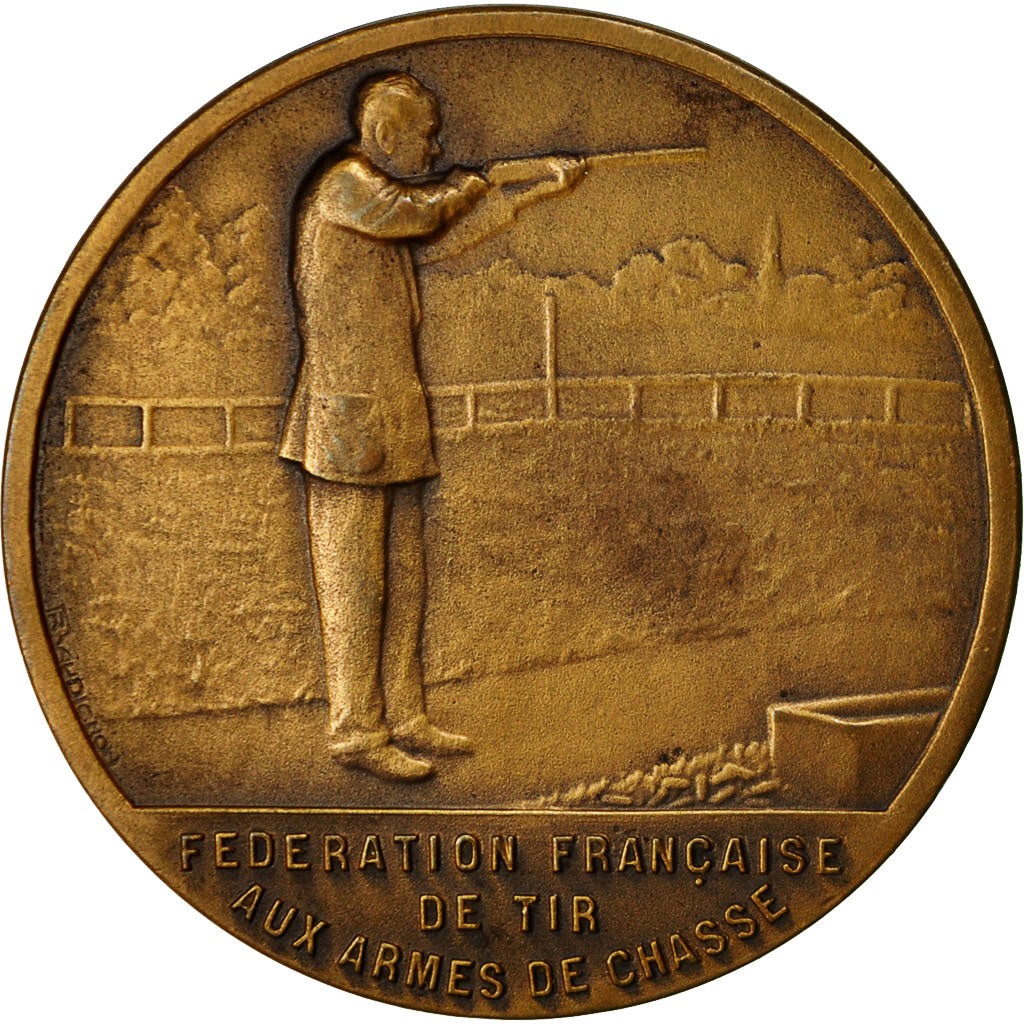 Algeria, Médaille, Fédération Française de Tir aux Armes de Chasse, 1955