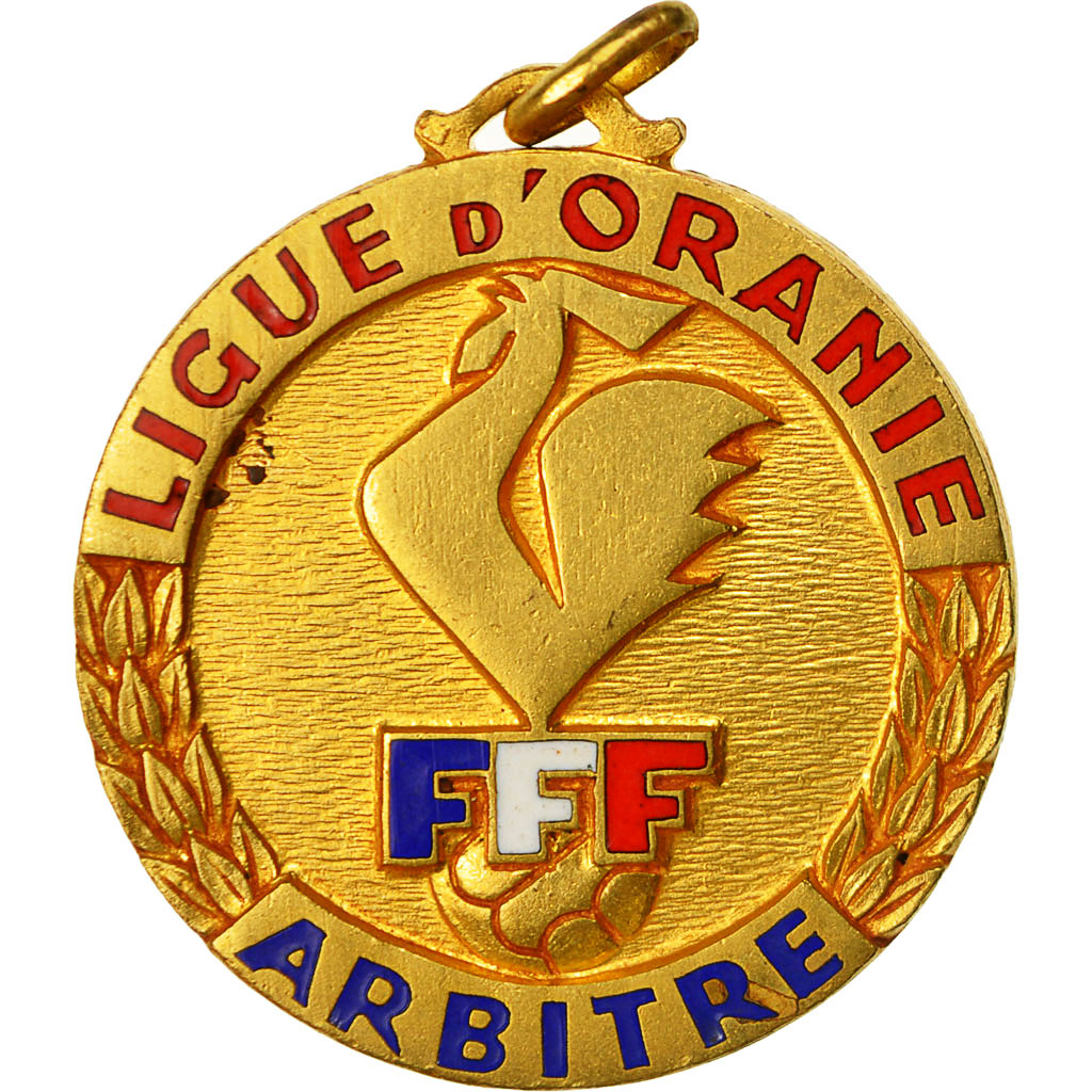 Algeria, medalla, Fédération Française de Football, Ligue d'Oranie, Arbitre