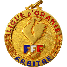 Algeria, medalla, Fédération Française de Football, Ligue d'Oranie, Arbitre