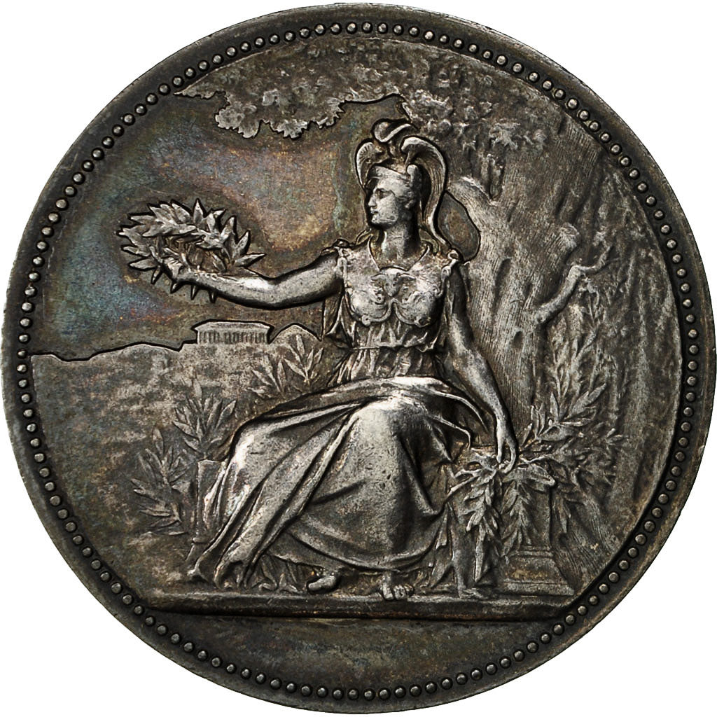 Algeria, Medal, Concours Régional de Constantine, 1896, AU(50-53), Silver