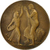 Algeria, Médaille, Centenaire de l'Algérie, 1930, Poisson, TTB+, Bronze