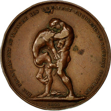 Algeria, Medaille, A l'Armée d'Afrique, Prise d'Alger, 1844, Rogat, SS+, Kupfer