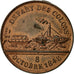Algeria, Medal, Premier Départ des Colons pour l'Algérie, 1848, AU(55-58)