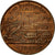 Algeria, medalla, Départ et Arrivée des Colons, 1848, MBC+, Cobre
