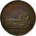 Algeria, medalla, Colonisation de l'Algérie, 1848, MBC+, Cobre
