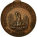Algeria, Medal, Décret de Colonisation de l'Algérie, 1848, AU(55-58), Copper