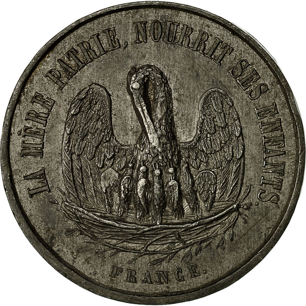 Algeria, Medal, Décret de Colonisation de l'Algérie par les Familles