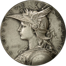 Algerije, Medaille, Gouvernement Général de l'Algérie, Roty, PR, Zilver