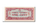 Burma, 1 Cent, 1942, KM #9b, UNC(63), B CB