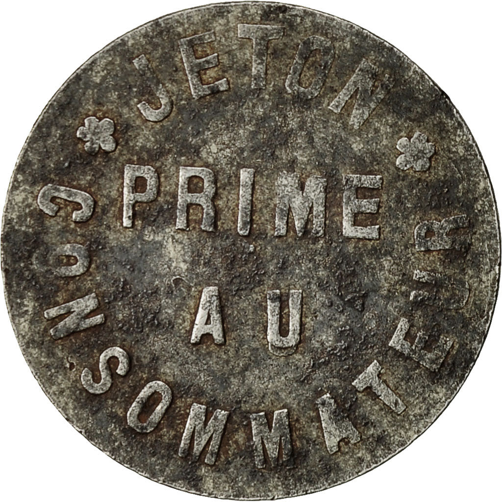 Algeria, Token, Prime, Société des Apéritifs Alger, EF(40-45), Base Metal