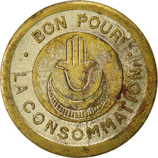 Algeria, Token, Bon pour Consommation, Reig, 57 Rue Sadi Carnot, Alger