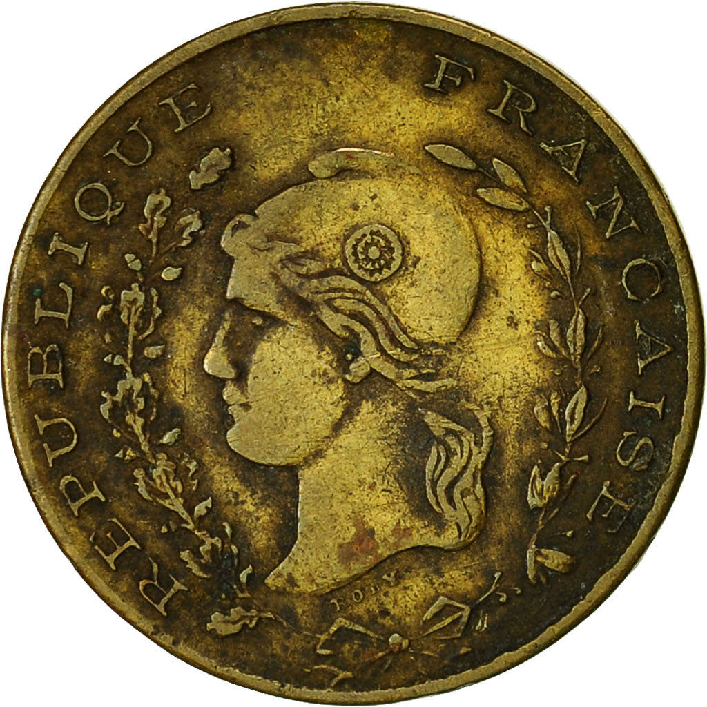 Algieria, Token, 50 Centimes Bon de Commerce de Bône, EF(40-45), Mosiądz