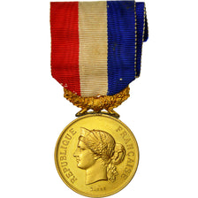 Algeria, Actes de Dévouement, Bélière Cassée, Médaille, 1884, Très bon