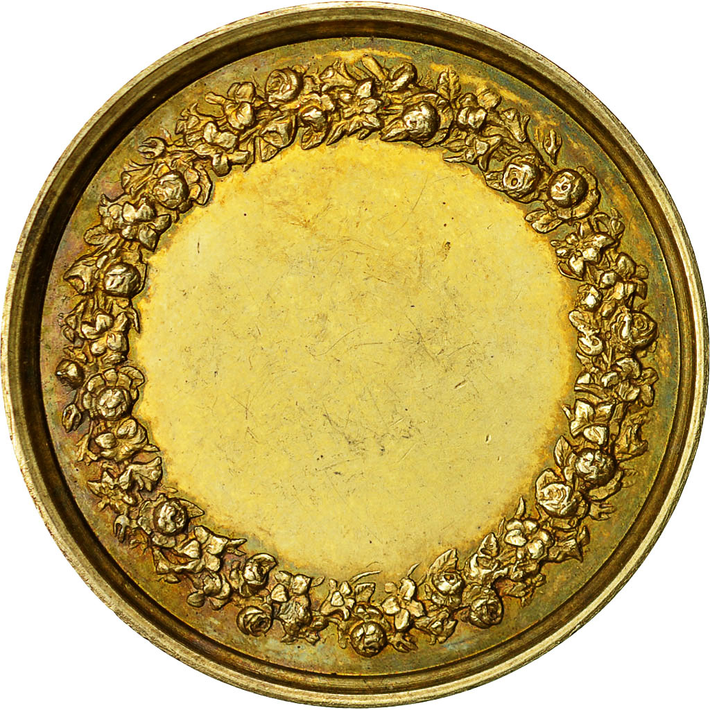 France, Medal, Noces, Mariage, Religion, Gayrard, MS(60-62), Vermeil