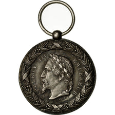 France, Médaille, Napoléon III, Campagne d'Italie, Second Modèle, 1859