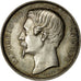 France, Médaille, Napoléon III, Exposition de Rouen, 1859, Caqué, SUP, Argent