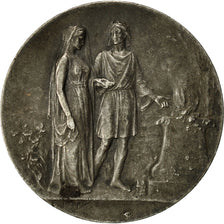 France, Medal, Mariage, Fidélité Bonheur, Dropsy, EF(40-45), Silver