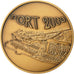 France, Medal, Inauguration de Port 2000, Le Havre, 2006, Pichard, MS(64)