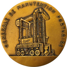 France, Médaille, Générale de Manutention Portuaire, Le Havre, 1986, SUP+