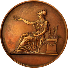 France, Medal, La Minerve Assise, Andrieu/Petit, MS(60-62), Copper